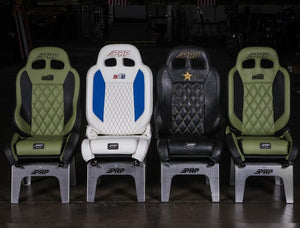 PRP EnduroCrawl Reclining Suspension Seat (Driver Side) - Black Tweed