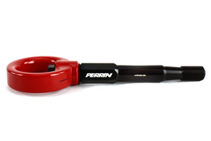 PERRIN 15-17 Subaru WRX & STI / 13-17 Crosstrek / 12-16 Impreza Tow Hook Kit (Front) - Red