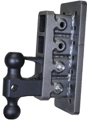 Gen-Y Mega Duty 2in Bolt-On 7.5in Drop 2K TW 16K Hitch w/GH-051 Dual-Ball/GH-032 Pintle Lock