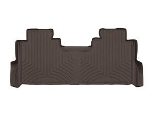 WeatherTech 2017+ Ford F-250/F-350/F-450/F-550 Rear FloorLiner - Cocoa Fits 1st Row Bench Seat