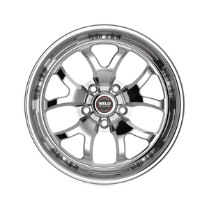 Weld S76 20x9 / 5x114.3 / 6.3 BS / 3.18 HB - Polished Center - Polished Shell - Non-BL Wheel