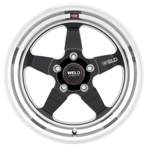 Weld Ventura Street 17x11 / 5x139.7 / 4.25 BS / 87.1 HB - Gloss Black Milled - Non-BL Wheel