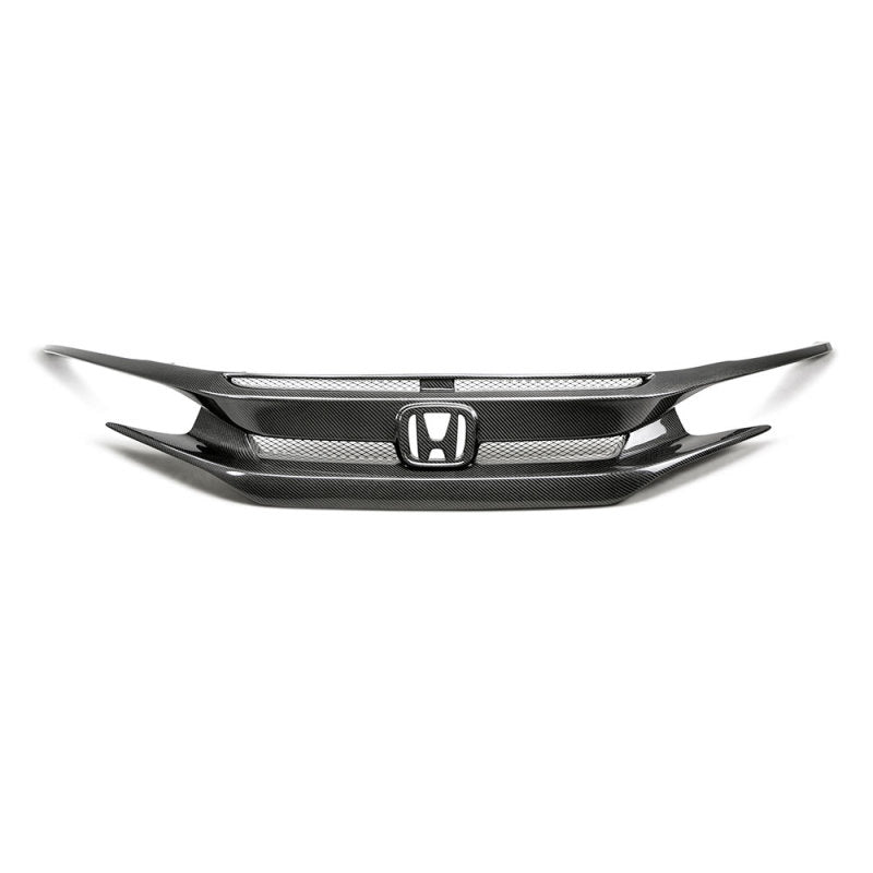 Seibon 16-21 Honda Civic OEM-Style Carbon Fiber Front Grill