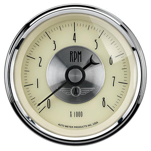 Autometer Prestige Series 2-1/16in 100 PSI Oil Presse Gauge (Antique Ivory)