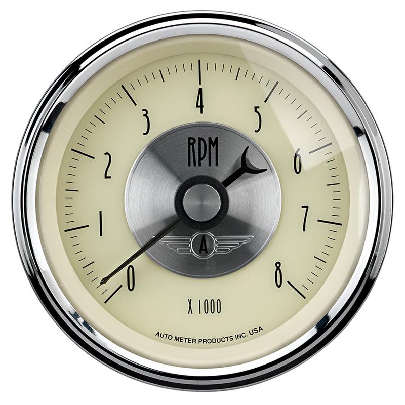 Autometer Prestige Series 52mm 120-240 Deg F Mechanical Water Temperature Gauge