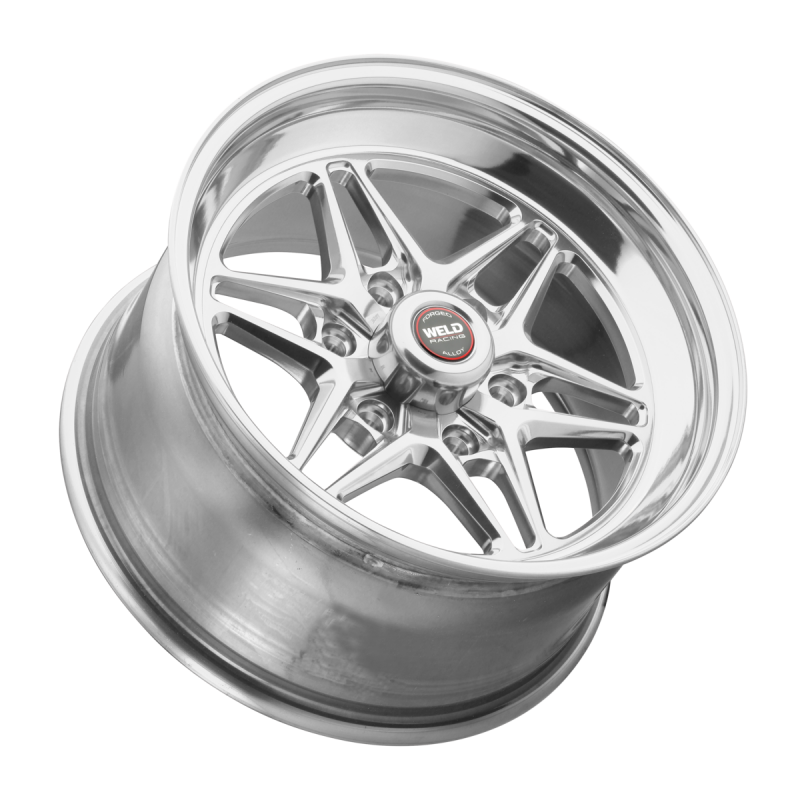 Weld S81 HD 15x10 / 5x135 / 5.5 BS / 3.54 HB - Polished Center - Polished Shell - Non-BL Wheel