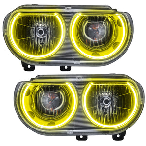 Oracle 08-14 Dodge Challenger SMD HL (Non-HID) - ColorSHIFT w/ 2.0 Controller