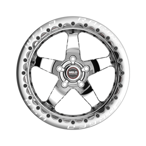 Weld S71 Beadlock 15x10/5x120.65/6.5 BS/3.18 HB-Polished Center-Polished Shell-Polished MT Wheel
