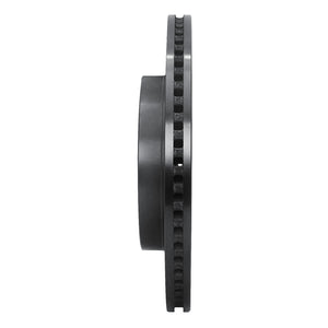 R1 19-25 Toyota Corolla (Mexico) Front Right Drilled & Slotted Black Brake Rotor