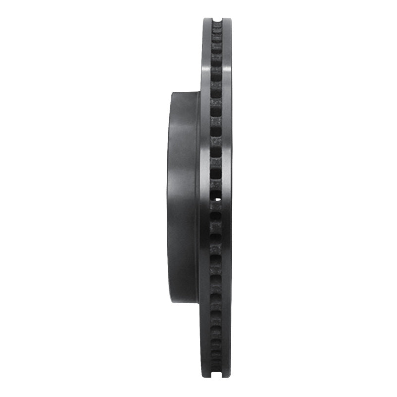 R1 19-25 Toyota Corolla (Mexico) Front Right Drilled & Slotted Black Brake Rotor