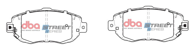 DBA 93-05 Lexus GS300 Front Street Series Brake Pads