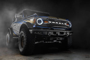 Oracle 2021+ Ford Bronco Oculus Bi-LED Projector Headlights - ColorSHIFT LED