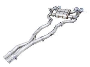 AWE Tuning SwitchPath Cat-Back Exhaust for BMW G8X M3/M4 - Chrome Silver Tips