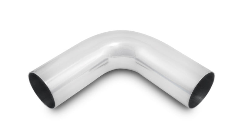 Vibrant 4.5in OD T6061 Aluminum Mandrel Bend 90 Degree - Polished