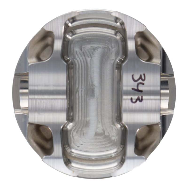 Wiseco Mitsubishi EVO X 4B11 Turbo -14cc 86.50mm Bore 8.8 CR HD Forged Piston Kit