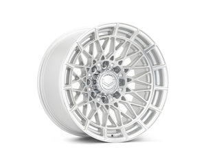 Vossen HFX-3 22x10 - 8x165.1 - ET18 - Super Deep Face - 125.1 - Silver Polished Wheel