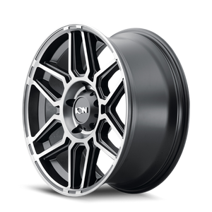 ION Type 146 20x9 / 6x139.7 BP / 18mm Offset / 106mm Hub Matte Black W/Machined Dart Tint Wheel