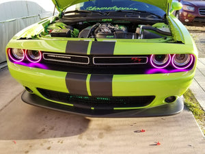 Oracle Dodge Challenger 15-21 LED Waterproof Halo Kit - ColorSHIFT