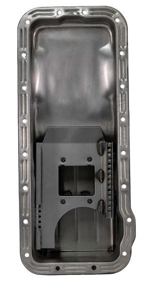 Moroso Ford 352-428 FE (w/Front Sump) Deep Wet Sump 7qt 7.5in Steel Oil Pan