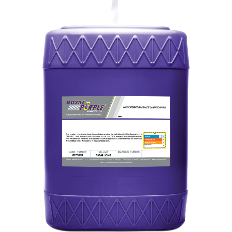 Royal Purple HPS Synthetic High Performance Street 10W30 Motor Oil - 5 Gallon