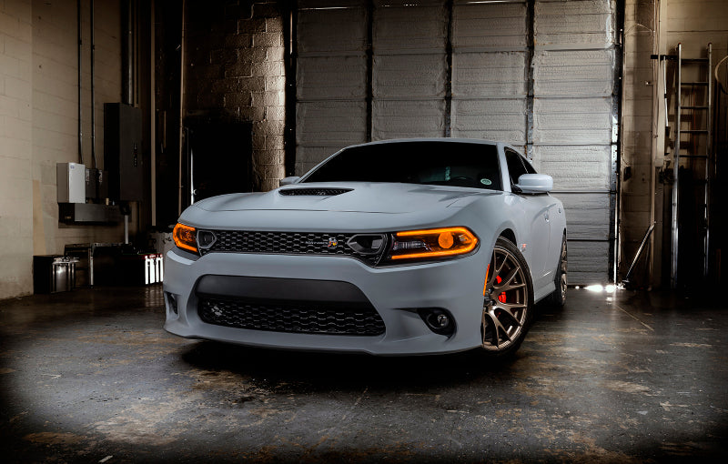 Oracle 15-21 Dodge Charger RGB+W Headlight DRL Upgrade Kit - ColorSHIFT+W