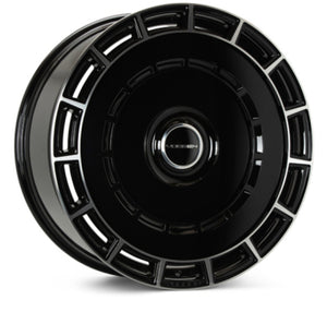 Vossen HF-9 22x11 - 5x112 - ET30 - 66.56 - Deep - Gloss Black Polished Wheel