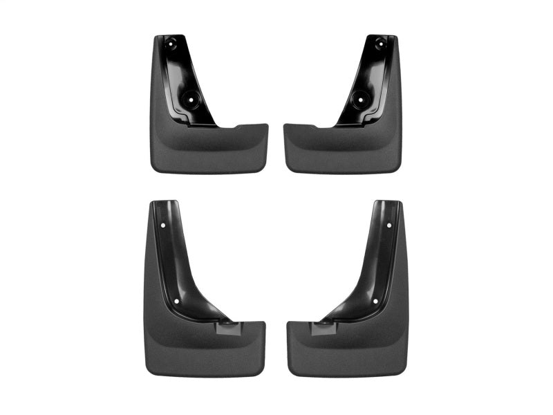 WeatherTech 22-23 Hyundai Tucson (No XRT/Rear Will Not Fit N-Line) No Drill Mudflaps - Black