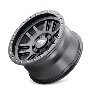 Dirty Life 9309 Canyon Pro 17x9/5x127 BP/-12mm Offset/71.5mm Hub Matte Black Wheel - Not Beadlock
