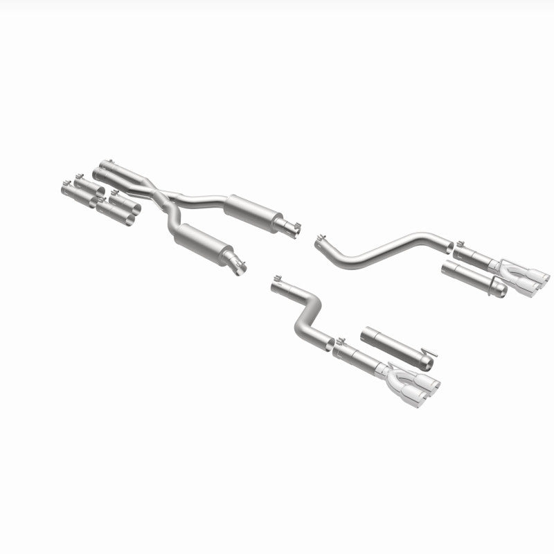 MagnaFlow 2017+ Dodge Challenger 409 SS Polished 3in Quad Tips Cat-Back Exhaust