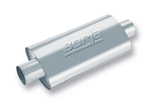 Borla XR-1 Racing Sportsman 2 1/2 inch Outlet / 2 1/2 inch Inlet 12in Case Oval Muffler