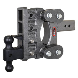 Gen-Y The Boss Torsion-Flex 3in Shank 6in Drop 32K Hitch w/GH-0161 Dual-Ball/GH-0162 Pintle Lock