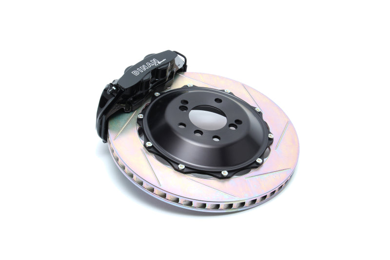 Dinan 01-06 BMW M3 (E46)/06-08 BMW Z4M (E85/E86) Black Caliper/Slotted Brake Set - Front
