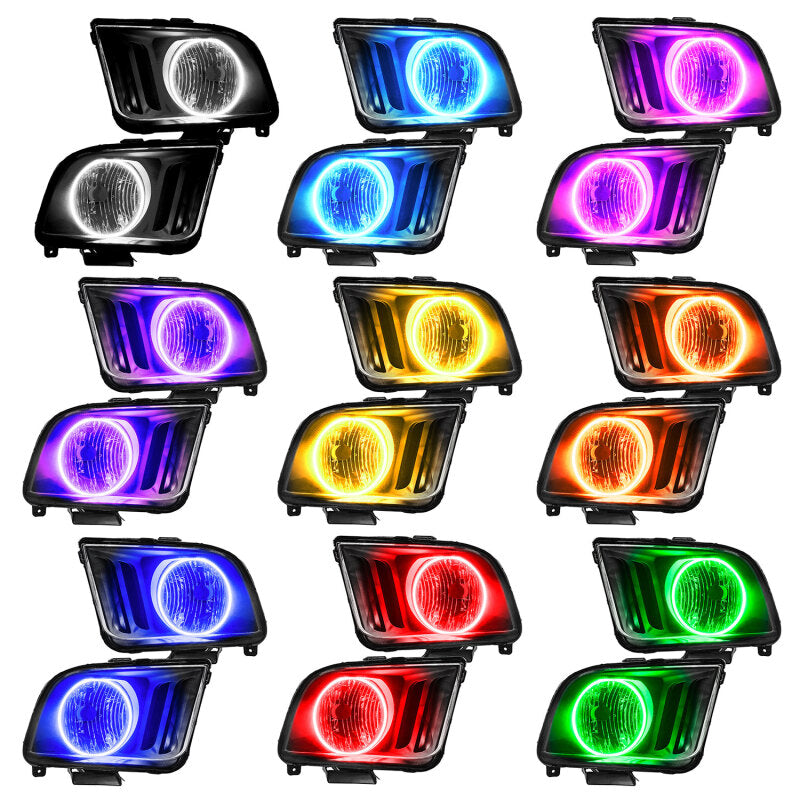 Oracle Ford Mustang 05-09 Halo Kit - ColorSHIFT