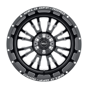 Weld Slingblade 20x10 / 6x135 / 4.75 BS / 106.1 HB - Gloss Black Milled - Non-BL Wheel