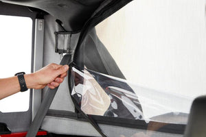Bestop 18-26 Jeep Wrangler JL 4-Door Halftop Soft Top (Black Diamond)
