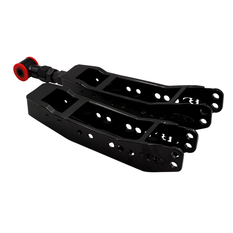 BLOX Racing Rear Lower Control Arms - Black (2013+ Subaru BRZ/Toyota 86 / 2008-2023 Subaru WRX/STI)