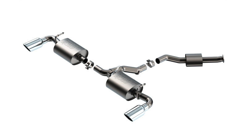 Borla 19-25 Toyota RAV4 Hybrid 2.25 S-Type Cat Back Exhaust