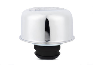 Ford Racing Logo Push-In Type Air Breather Cap - Chrome