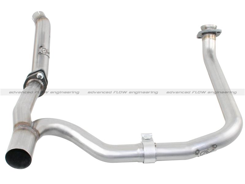 aFe Scorpion 2-1/2in Aluminized Steel Cat Back Exhaust 07-17 Jeep Wrangler V6-3.6/3.8L (4 Dr)