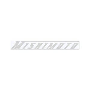 Mishimoto Small Silver Decal