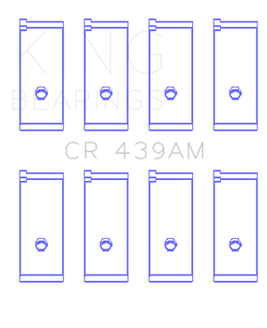 King Engine Bearings Honda A18A1/A20A1/B20A3/BS1/ES/ET1-2 Connecting Rod Bearing Set
