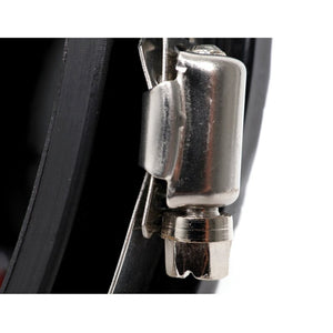 BLOX Racing Shorty Performance 5in Air Filter w/3.5in Velocity Stack and Coupler Kit - Black