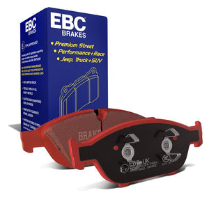 EBC 12+ Audi A6 Quattro 3.0 Supercharged Redstuff Front Brake Pads