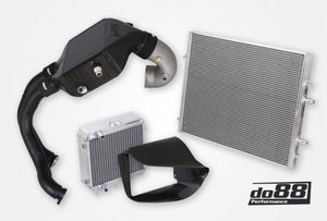 do88 15-20 BMW M3/M4 (F8X) BigPack Intercooler Kit w/Intercooler + Pipes + Radiators