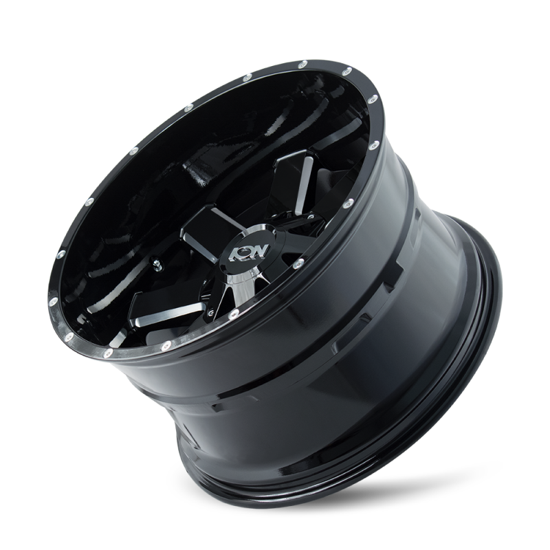 ION 141 20x10 / 8x170 BP / -19mm Offset / 125.2mm Hub Gloss Black Milled Wheel