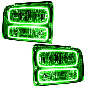 Oracle 05-07 Ford F-250/350 SMD HL - Chrome - ColorSHIFT w/ 2.0 Controller
