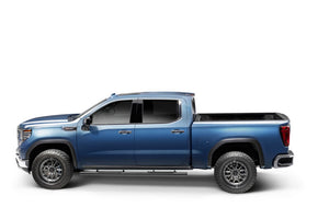 RealTruck 19-26 Chevy Silverado/GMC Sierra 1500 Crew Cab Traxio 3in Nerf Bars - Textured Black