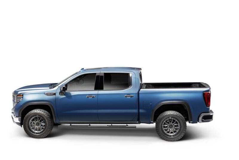 RealTruck 19-26 Chevy Silverado/GMC Sierra 1500 Crew Cab Traxio 3in Nerf Bars - Textured Black