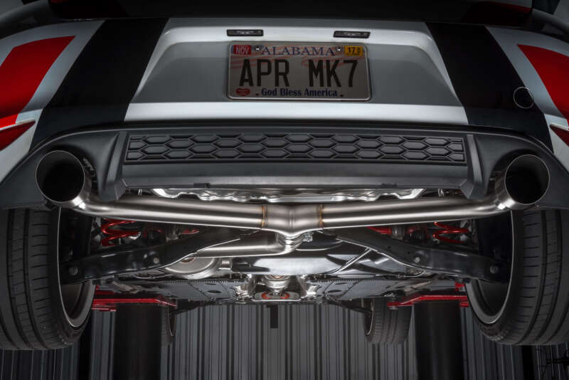 APR 20-21 Volkswagen GTI TCR (MK7.5) Catback Exhaust System w/Front Muffler