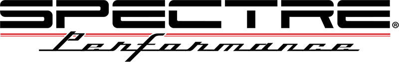 Spectre Tube Intake 3in od X 6inl - Black